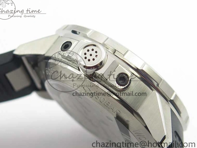 MIROTIME 0110 Aquatimer Chrono IW376803 V6F 1:1 Best Edition Gray Dial on Rubber Strap A FlexibleFit 7153